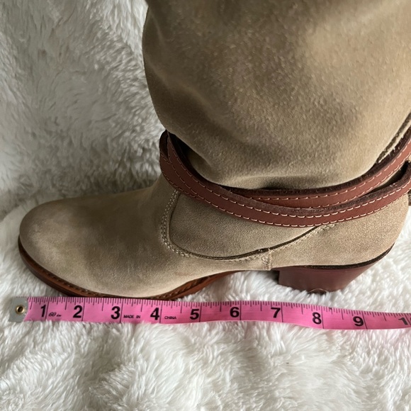 Frye Tall Strappy Jane Boots Size 6 - Picture 13 of 14